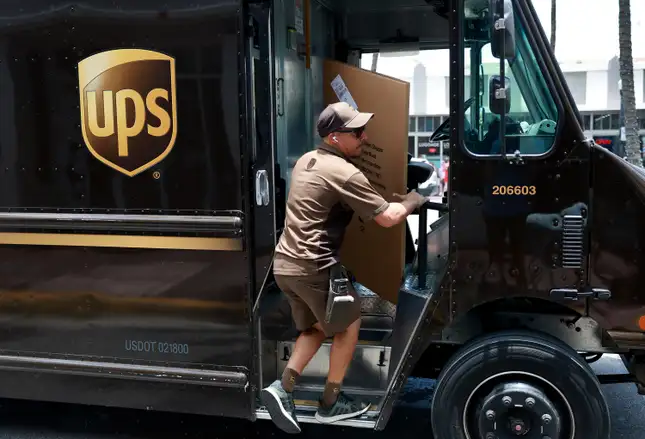 working at UPS